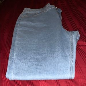 High rise skinny jeans